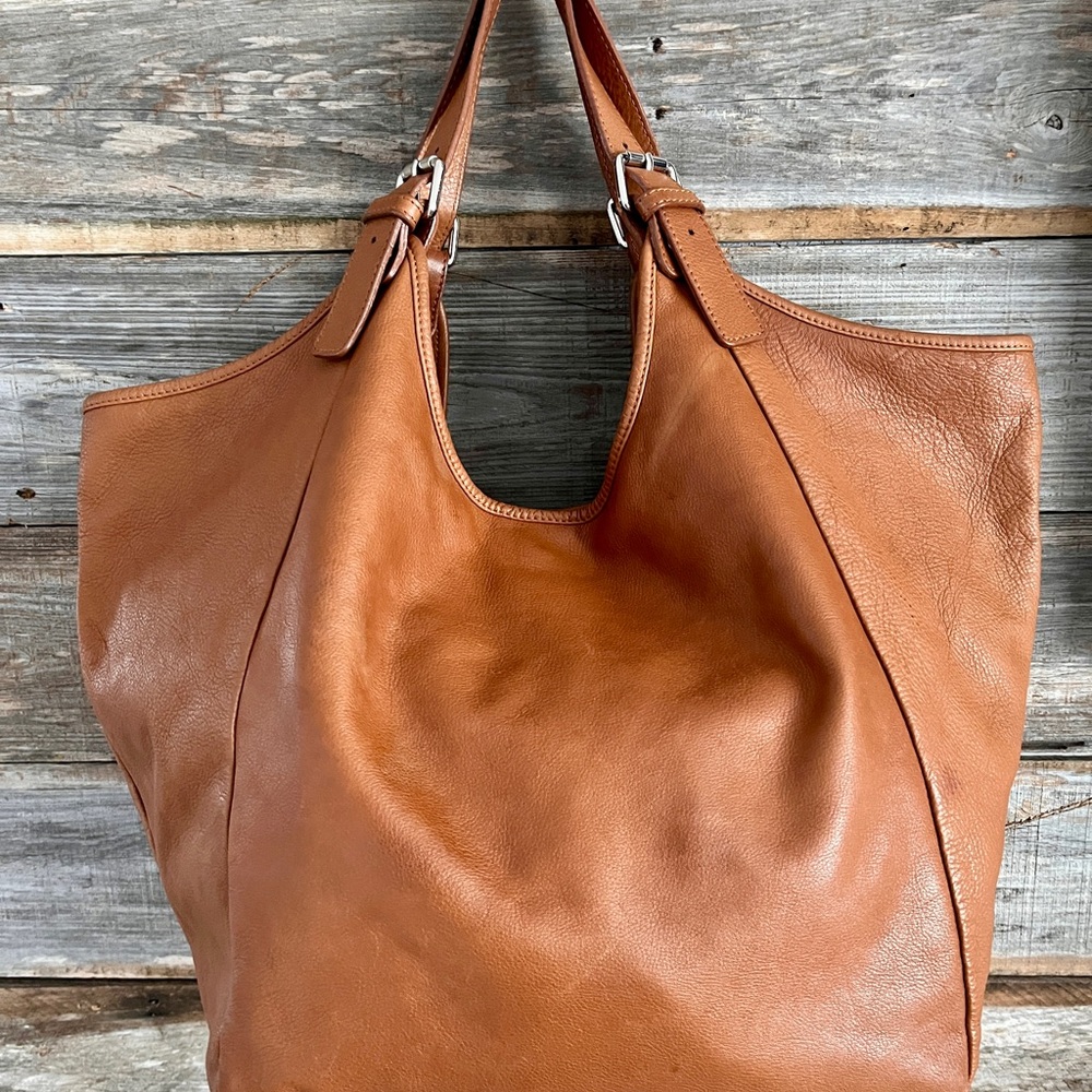 Gianni Chiarini Vintage Italian Leather Hobo Slouchy Handbag